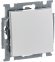 Выключатель 1-клавишный ABB BASIC55, скрытый монтаж, альпийский белый, 2CKA001012A2139 в Казани