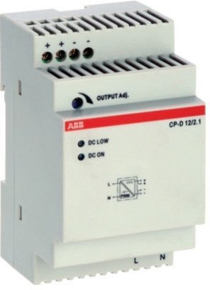 Блок питания CP-D 12/2.1 (регулир. вых. напряж) вход 90-265В AC / 120-370В DC, выход 12В DC /2.1A, 1SVR427043R1200 в Казани