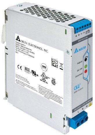 DRM-24V240W1PN Блок питания 1х220В AC или 88-375В DC, Uвых = 24В, I нагрузки макс = 10А, 240Вт, метал. корпус, буст до 7 сек, функ. APB, реле, LED в Казани