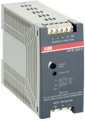 Блок питания CP-E 12/2.5 (регулир. вых. напряж) 90-265В AC / 120-370В DC, выход 12В DC /2.5A, 1SVR427032R1000 в Казани
