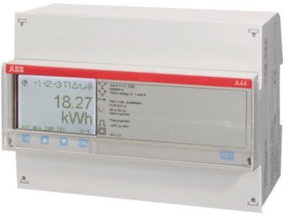 Счетчик электроэнергии однотарифный ABB A44 трехфазный 1(6)А, кл.т. 1, 2CMA100121R1000 в Казани
