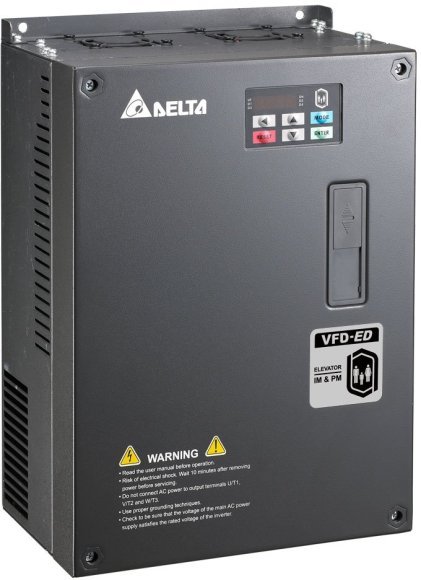 Лифтовые преобразователи частоты Delta Electronics VFD110ED43S (11кВт 3ф 400В) серии VFD-ED в Казани