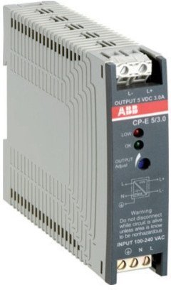 Блок питания CP-E 5/3.0 (регулир. вых. напряж) 90-265В AC / 120-370В DC, выход 5В DC /3.0A, 1SVR427033R3000 в Казани