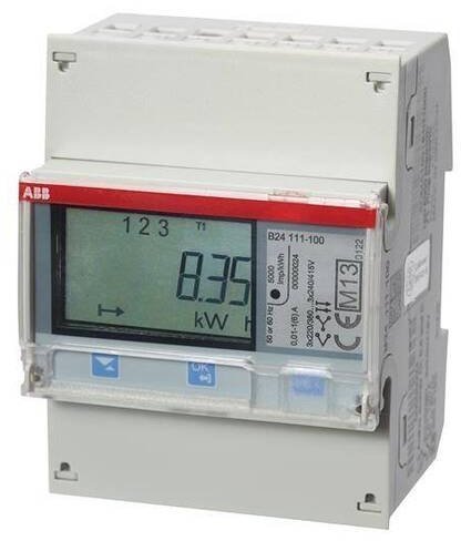 Счетчик электроэнергии однотарифный ABB B23 трехфазный 5(65)А, кл.т. 1, 2CMA100804R1000 в Казани