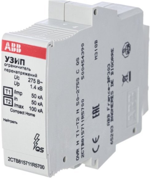 УЗИП OVR H T1-T2 N 50-275s C QS картридж, 2CTB815711R5700 в Казани