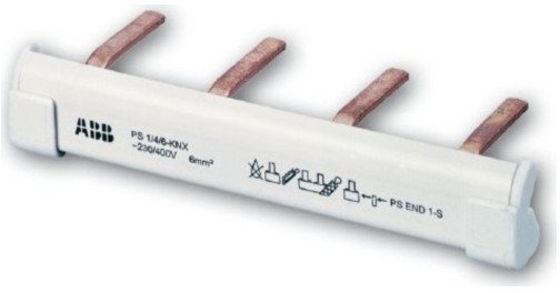 PS1/4/6-KNX Разводка шинная, 1 фаза, 4 контакта, 2CDG924003R0011 в Казани