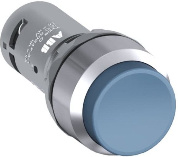 Кнопка CP3-30L-20 синяя с выступающей клавишей без фиксации 2НО, 1SFA619102R3024 в Казани