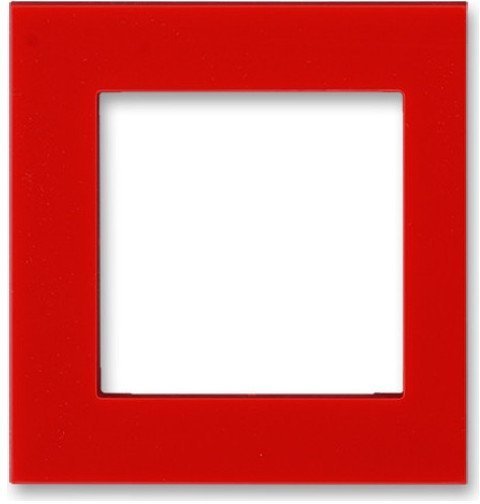Накладка внешняя на многопостовую рамку ABB LEVIT, красный, 2CHH010250A8065 в Казани
