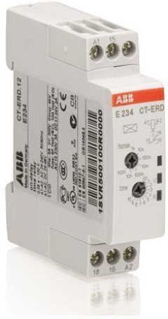 Реле времени CT-ERD.12 модульное (задержка на включ.) 24-48B DC, 24-240B AC (7 временных диапазонов 0,05с...100ч) 1ПК, 1SVR500100R0000 в Казани