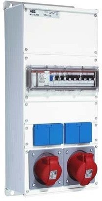 Бокс M32/2JFB CTFL с розеткамии фланцами в сборе, металл, IP44, 2CMA100022R1000 в Казани