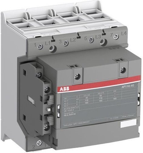 Контактор ABB 116А 24-60В AC/DC 55кВт, 1SFL427101R1100 в Казани