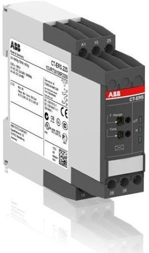 Реле времени CT-ERS.22S (задержка на включ.) 24-240B AC, 24-48B DC, 0.05c..300ч, 2ПК, винтовые клеммы, 1SVR730100R3300 в Казани