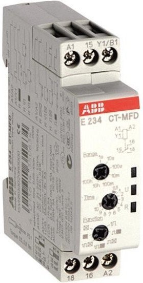 Реле времени CT-MFD.12 модульное многофункц. (7 функций ) 24-48B DC, 24- 240B AC (7 временных диапазонов 0,05с...100ч) 1ПК, 1SVR500020R0000 в Казани