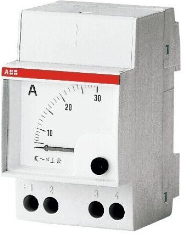 Амперметр щитовой ABB AMT 30А AC, аналоговый, кл.т. 1,5, 2CSM310080R1001 в Казани
