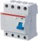Выкл.диф.тока 4мод. F204 AC-63/0,1, 2CSF204001R2630 в Казани