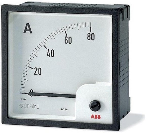 Амперметр щитовой ABB AMT AC, аналоговый, кл.т. 1,5, 2CSG323260R4001 в Казани