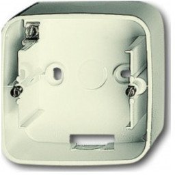 Коробка для открытого монтажа, 1 пост, серия Busch-Duro 2000 SI, цвет слоновая кость, 2CKA001799A0977 в Казани