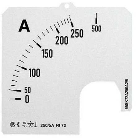 Шкала для амперметра SCL-A1-100/72, 2CSG112189R5011 в Казани