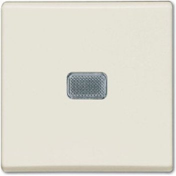 Выключатель 1-клавишный ABB BASIC55 с подсветкой, скрытый монтаж, chalet-white, 2CKA001012A2185 в Казани