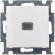 Выключатель 1-клавишный ABB BASIC55 с подсветкой, скрытый монтаж, альпийский белый, 2CKA001012A2153 в Казани